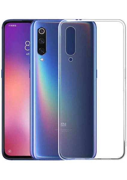 Kip GSM Xiaomi Mi 9 Kılıf Için Tasarlanan Kristal Şeffaf Kaymaz Silikon Kılıf