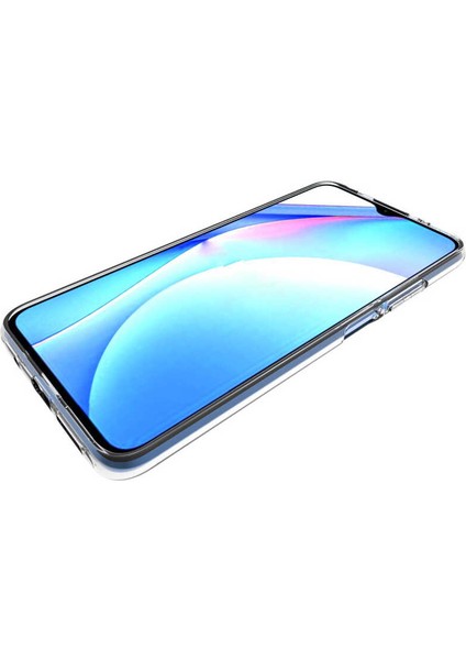 Xiaomi Redmi 9t Kılıf Için Tasarlanan Kristal Şeffaf Kaymaz Silikon Kılıf