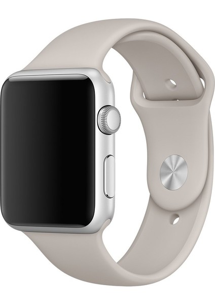 Apple Watch Seri 1/2/3/4/5/6/7/8/SE/Ultra 38mm 40mm 41mm 42mm 44mm 45mm 49mm Kordon Kayış Bileklik Klasik Kaliteli Silikon