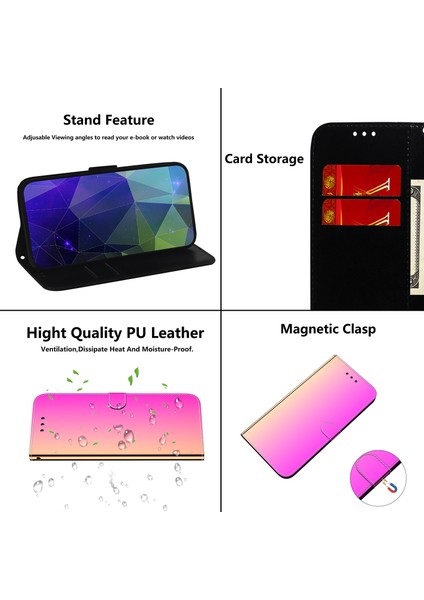 Zh Store Oppo Reno 8 Pro Için Mirror Pu Kılıfı (Yurt Dışından)