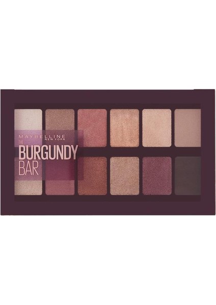 Göz Farı Paleti - The Burgundy Eye Shadow Palette - Mat ve Işıltılı