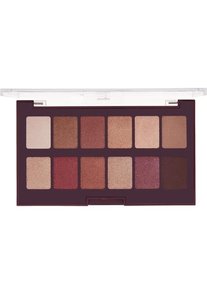 Göz Farı Paleti - The Burgundy Eye Shadow Palette - Mat ve Işıltılı