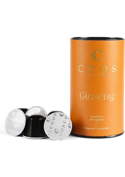 Ginseng Coffee 40 Adet Nespresso Uyumlu Aluminium Kapsül Kahve