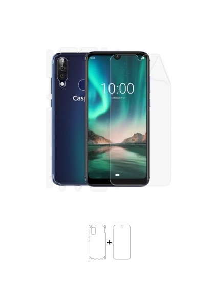 Casper Vıa F3 Full Body Ekran Koruyucu Ön Arka Yan Darbe Emici Poliüretan Film