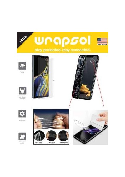 Alcatel 3x 2020 Ekran Koruyucu Darbe Emici Poliüretan Film Amerika Üretimi fırsatları