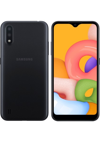 Galaxy A01 Full Body Ekran Koruyucu Ön Arka Yan Darbe Emici Poliüretan Film