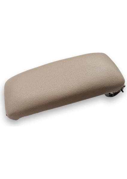 Audi A3 2009-2012 Orta Kol Dayama Kolçak Üst Kapağı Bej Krem Suni Deri 8P0864245D