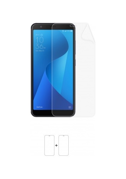 Asus Zenfone Max Plus Ekran Koruyucu Darbe Emici Poliüretan Film Amerika Üretimi