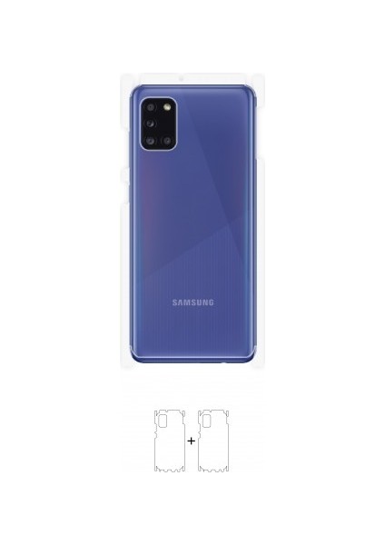 Galaxy A31 Arka Yan Koruyucu Darbe Emici Poliüretan Film Amerika Üretimi