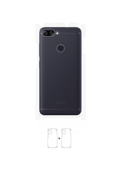 Asus Zenfone Max Plus Arka Yan Koruyucu Darbe Emici Poliüretan Film Amerika Üretimi
