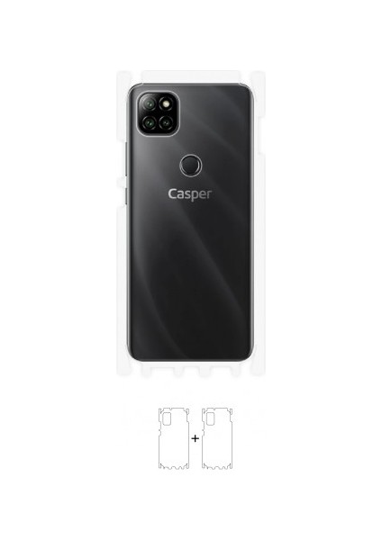 Casper Vıa E30 Arka Yan Koruyucu Darbe Emici Poliüretan Film Amerika Üretimi