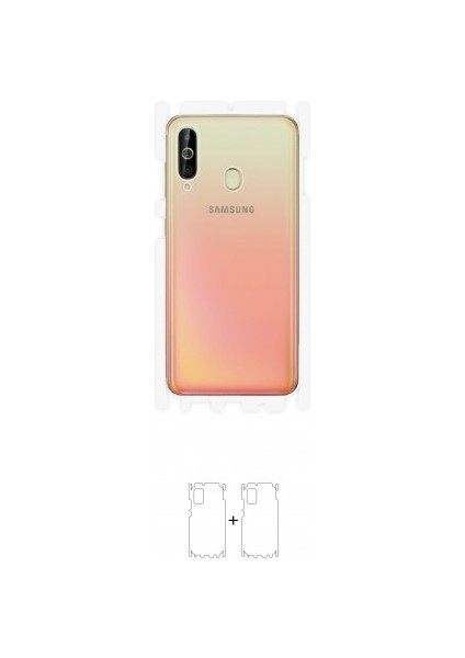 Galaxy A60 Arka Yan Koruyucu Darbe Emici Poliüretan Film Amerika Üretimi