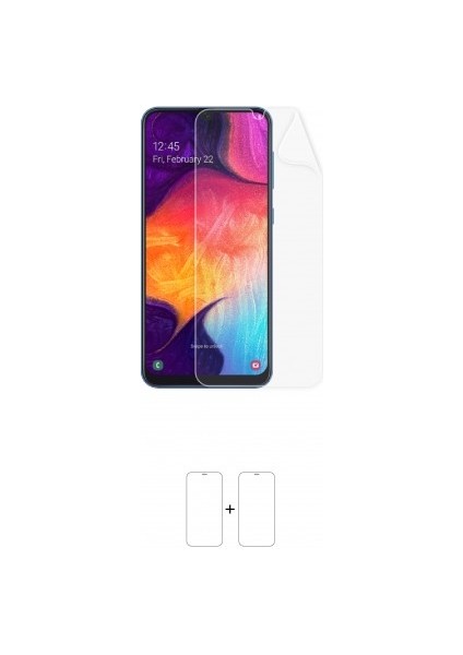 Galaxy A50 Ekran Koruyucu Darbe Emici Poliüretan Film Amerika Üretimi