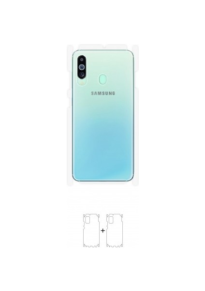 Galaxy M40 Arka Yan Koruyucu Darbe Emici Poliüretan Film Amerika Üretimi