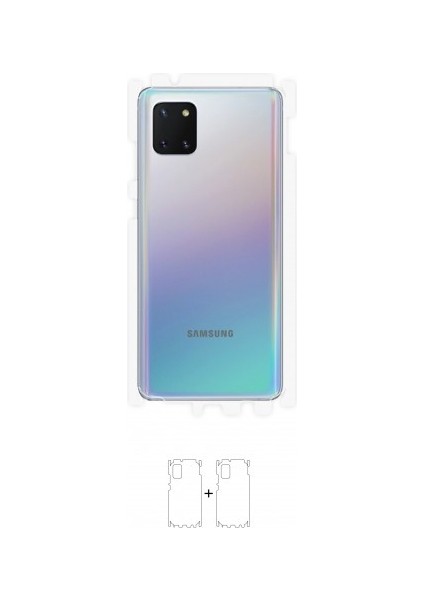 Galaxy Note 10 Lite Arka Yan Koruyucu Darbe Emici Poliüretan Film Amerika Üretimi