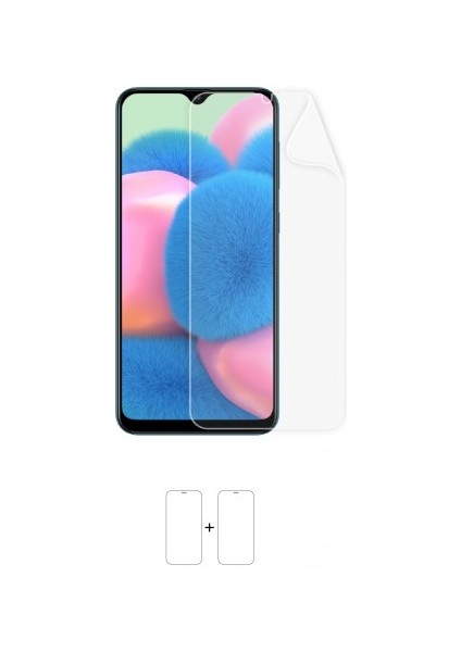 Galaxy A30S Ekran Koruyucu Darbe Emici Poliüretan Film Amerika Üretimi