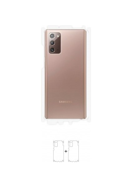 Galaxy Note 20 Arka Yan Koruyucu Darbe Emici Poliüretan Film Amerika Üretimi