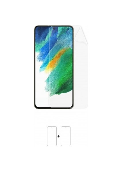 Galaxy S21 Fe Ekran Koruyucu Darbe Emici Poliüretan Film Amerika Üretimi