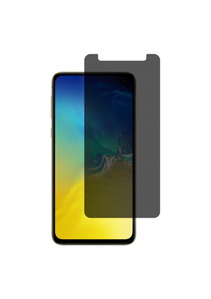 Galaxy S10E Mat Hayalet Ekran Koruyucu Yandan Bakınca Görünmeyen Privacy Ekran Koruyucu