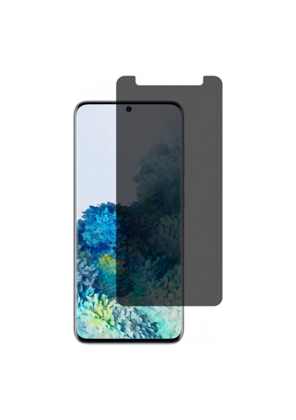 Galaxy S20 Mat Hayalet Ekran Koruyucu Yandan Bakınca Görünmeyen Ekran Privacy Ekran Koruyucu