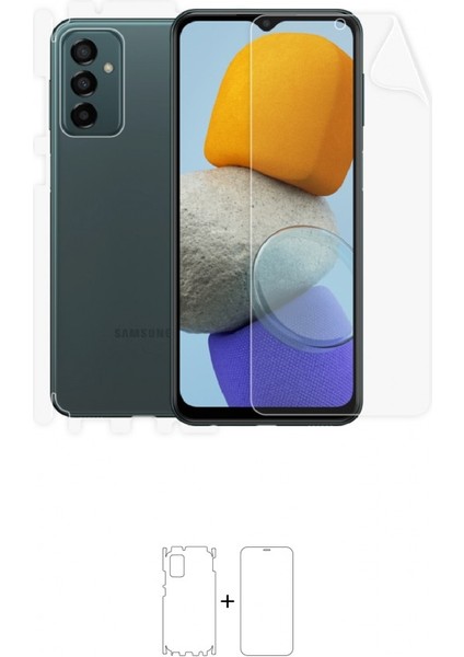 Galaxy M23 Full Body Ekran Koruyucu Ön Arka Yan Darbe Emici Poliüretan Film