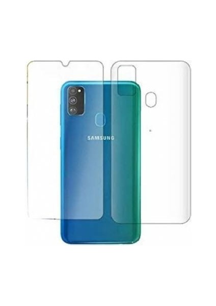 Galaxy M31 Full Body Ekran Koruyucu Ön Arka Yan Darbe Emici Poliüretan Film