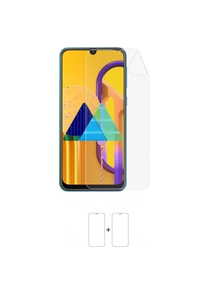 Galaxy M30S Ekran Koruyucu Darbe Emici Poliüretan Film Amerika Üretimi