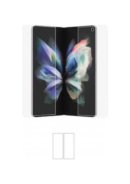 Galaxy Z Fold 3 Ekran Koruyucu Darbe Emici Poliüretan Film Amerika Üretimi