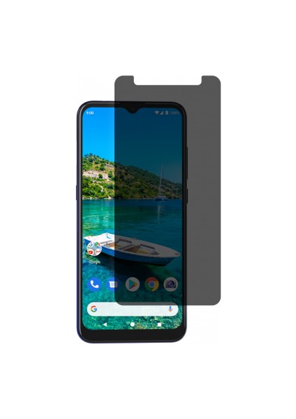 General Mobile Gm 10 Mat Hayalet Ekran Koruyucu Yandan Bakınca Görünmeyen Privacy Ekran Koruyucu