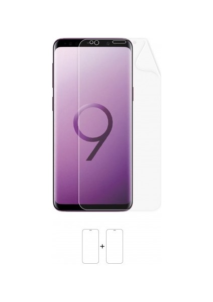 Galaxy S9 Ekran Koruyucu Darbe Emici Poliüretan Film Amerika Üretimi