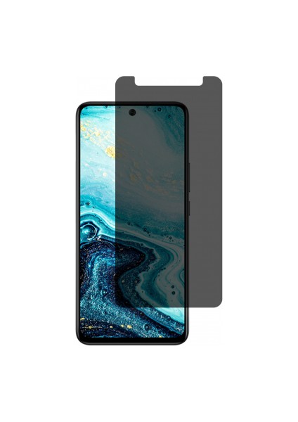 General Mobile Gm 21 Pro Mat Hayalet Ekran Koruyucu Yandan Bakınca Görünmeyen Privacy Ekran Koruyucu
