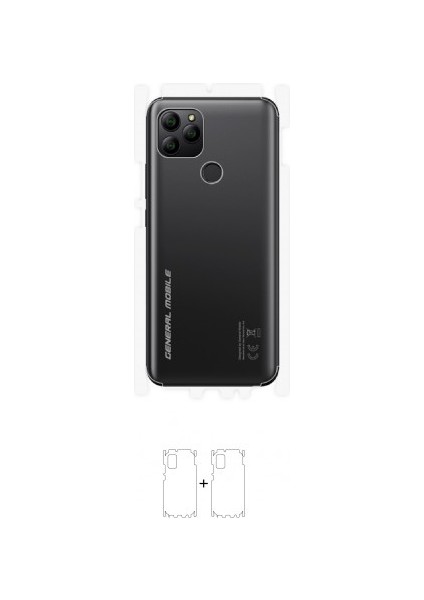General Mobile Gm 21 Arka Yan Koruyucu Darbe Emici Poliüretan Film Amerika Üretimi