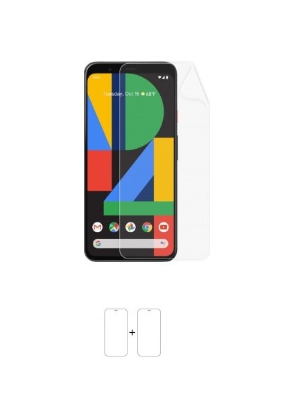 Google Pixel 4xl Ekran Koruyucu Darbe Emici Poliüretan Film Amerika Üretimi