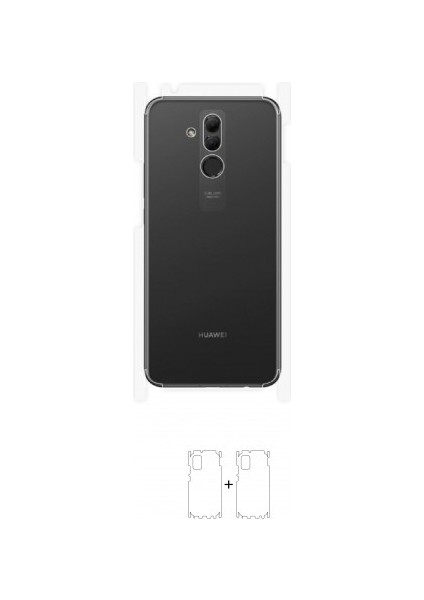 Huawei Mate 20 Lite Arka Yan Koruyucu Darbe Emici Poliüretan Film Amerika Üretimi
