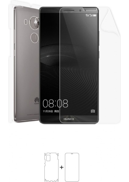 Huawei Mate 8 Full Body Ekran Koruyucu Ön Arka Yan Darbe Emici Poliüretan Film