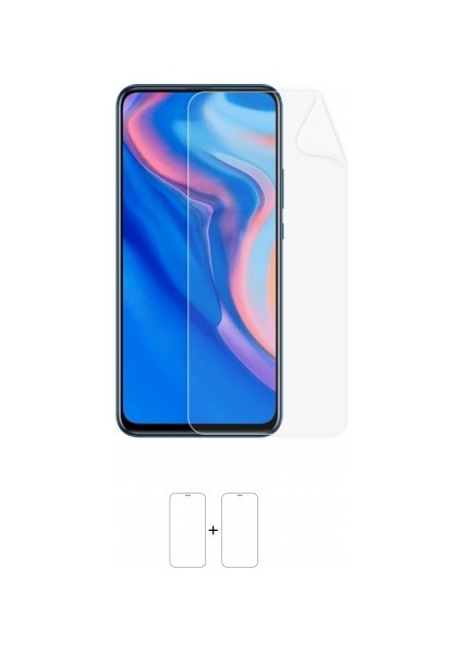 Huawei P Smart Z Ekran Koruyucu Darbe Emici Poliüretan Film Amerika Üretimi