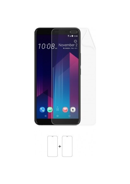 Htc U11 Plus Ekran Koruyucu Darbe Emici Poliüretan Film Amerika Üretimi