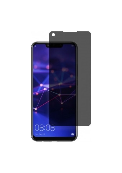 Huawei Mate 20 Lite Mat Hayalet Ekran Koruyucu Yandan Bakınca Görünmeyen Privacy Ekran Koruyucu