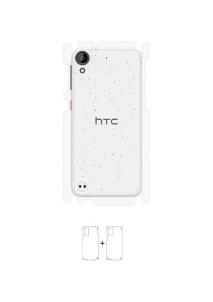 Htc Desire 630 Arka Yan Koruyucu Darbe Emici Poliüretan Film Amerika Üretimi