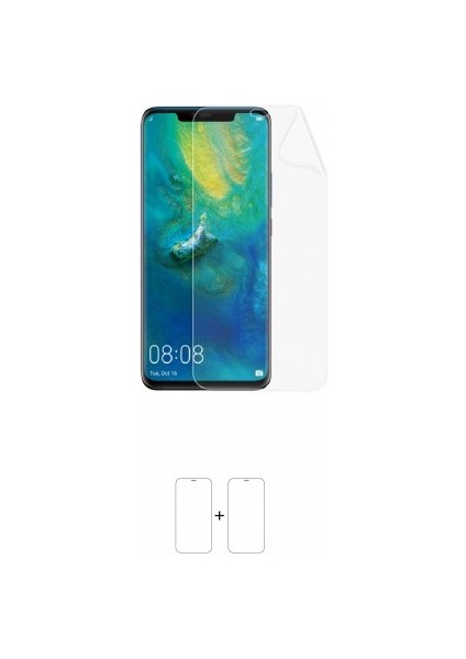 Huawei Mate 20 Pro Ekran Koruyucu Darbe Emici Poliüretan Film Amerika Üretimi