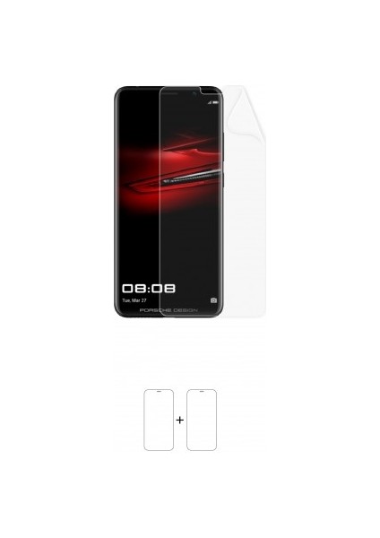 Huawei Mate Rs Porsche Design Ekran Koruyucu Darbe Emici Poliüretan Film Amerika Üretimi