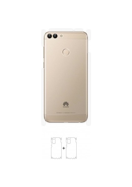 Huawei P Smart 2018 Arka Yan Koruyucu Darbe Emici Poliüretan Film Amerika Üretimi