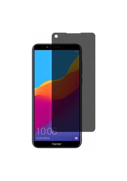 Honor 7c Mat Hayalet Ekran Koruyucu Yandan Bakınca Görünmeyen Ekran Privacy Ekran Koruyucu
