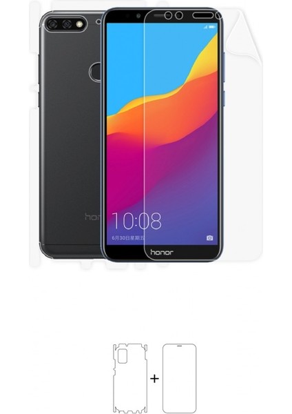 Honor 7c Full Body Ekran Koruyucu Ön Arka Yan Darbe Emici Poliüretan Film