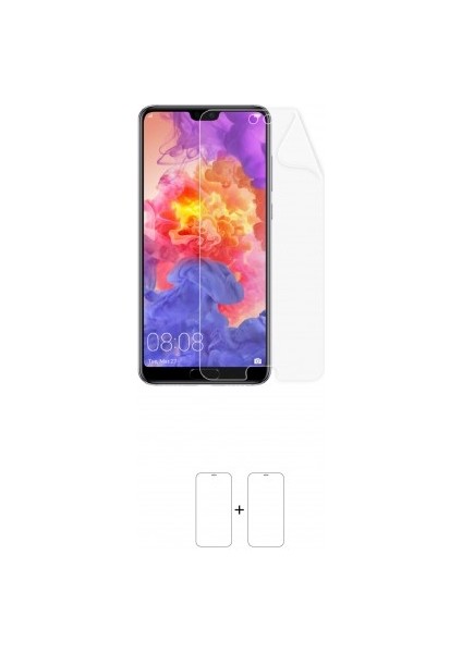 Huawei P20 Pro Ekran Koruyucu Darbe Emici Poliüretan Film Amerika Üretimi