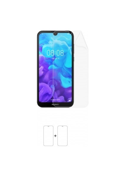 Huawei Y5 2019 Ekran Koruyucu Darbe Emici Poliüretan Film Amerika Üretimi