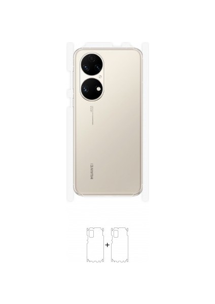 Huawei P50 Arka Yan Koruyucu Darbe Emici Poliüretan Film Amerika Üretimi