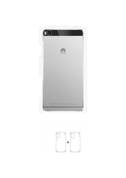 Huawei P8 Arka Yan Koruyucu Darbe Emici Poliüretan Film Amerika Üretimi