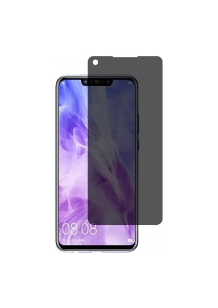 Huawei Y9 2019 Mat Hayalet Ekran Koruyucu Yandan Bakınca Görünmeyen Ekran Privacy Ekran Koruyucu