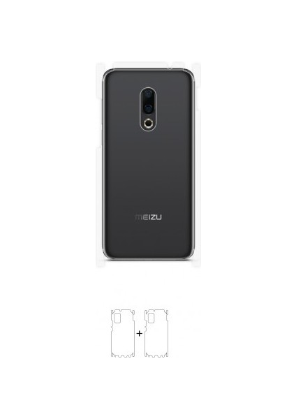 Meizu 16TH Arka Yan Koruyucu Darbe Emici Poliüretan Film Amerika Üretimi